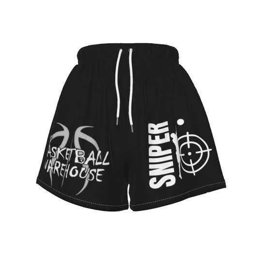 Custom Basketball Warehouse Black Women's Basketball Shorts