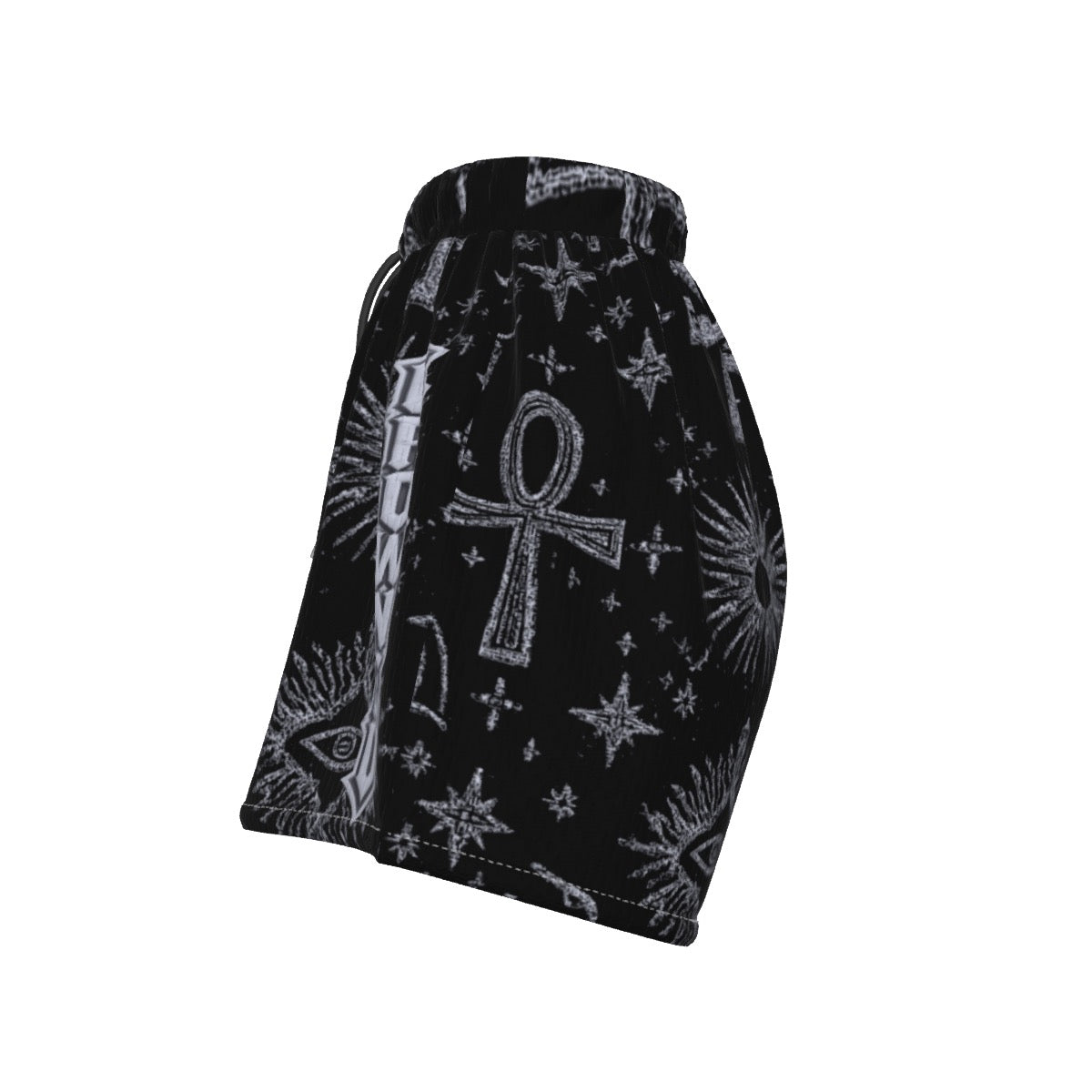 Crowned Worthy Basketball Shorts for Teens & Women – Lightweight Performance Mesh, Streetwear & Gym Training Shorts