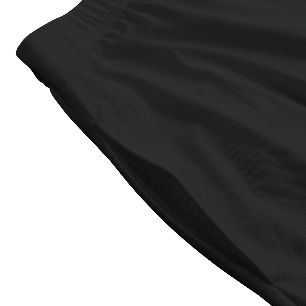 ML Minimalist Black Women's Long Maxi Skirt With Pockets