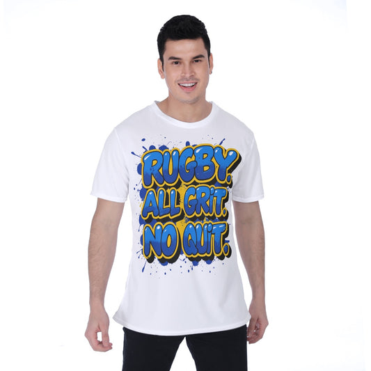 Rugby All Grit No Quit Sports Men's T-shirt | Birdseye