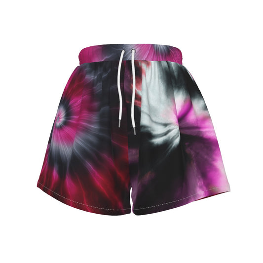 Tie Dye Women’s Athletic Sports Shorts | Women's Sports Shorts