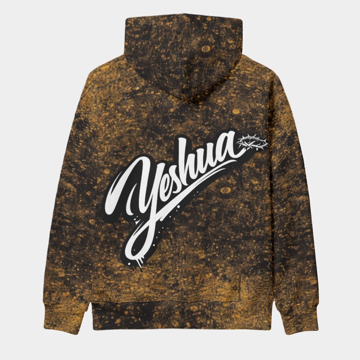 Yeshua King Hoodie – Eco-Friendly Christian Streetwear Unisex Pullover | Recycled Fabric Faith Hoodie Yeshua King Eco-friendly Unisex Pullover Hoodie