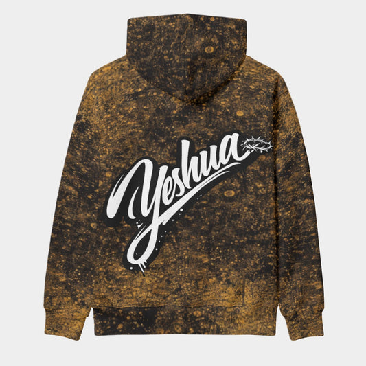 Yeshua King Hoodie – Eco-Friendly Christian Streetwear Unisex Pullover | Recycled Fabric Faith Hoodie Yeshua King Eco-friendly Unisex Pullover Hoodie