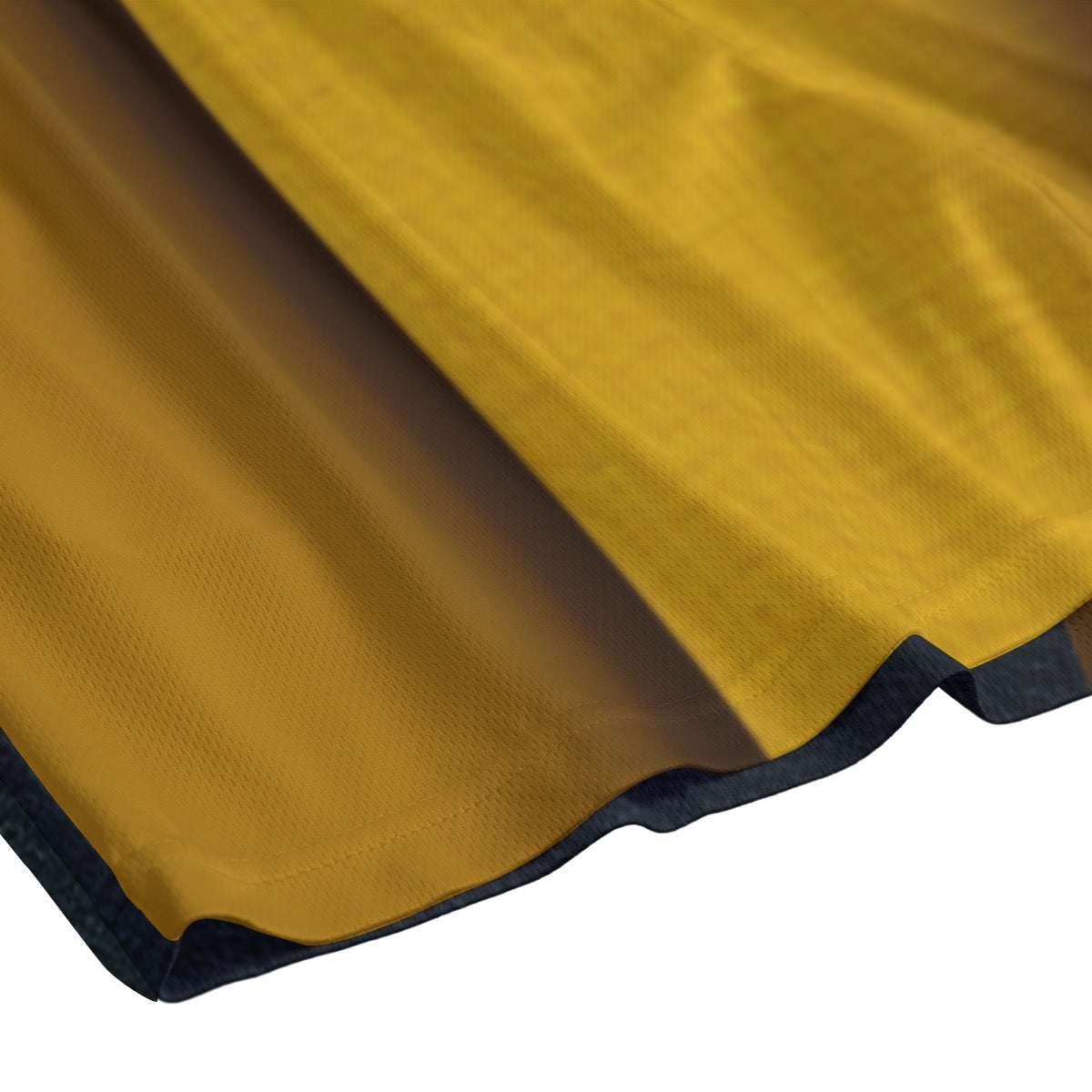 Gold Yellow and Black Basketball Shorts Mesh Shorts