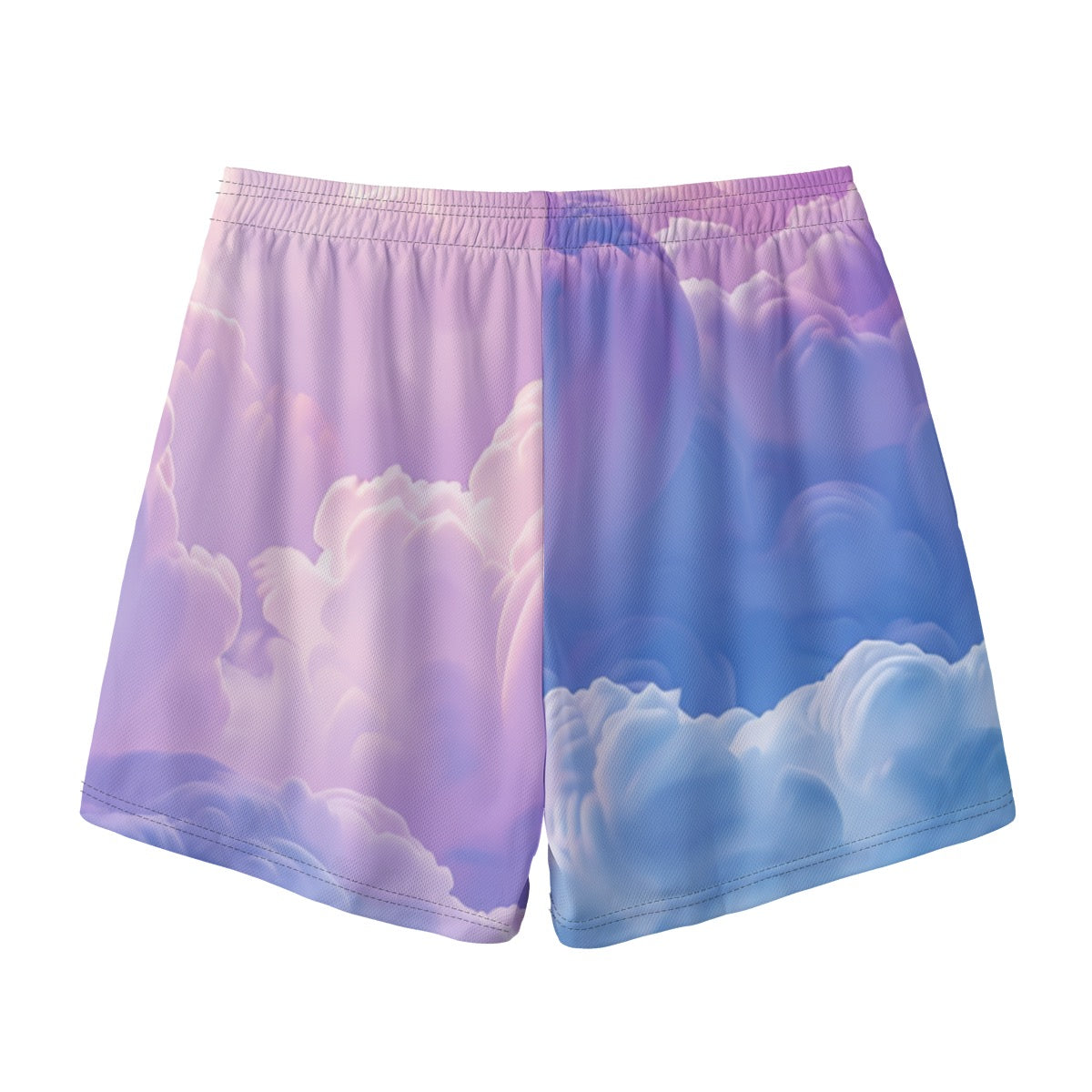 Mighty Clouds Basketball Shorts with Pockets – Breathable Gym & Training Shorts, Unisex Athletic Streetwear, Lightweight Sports Shorts