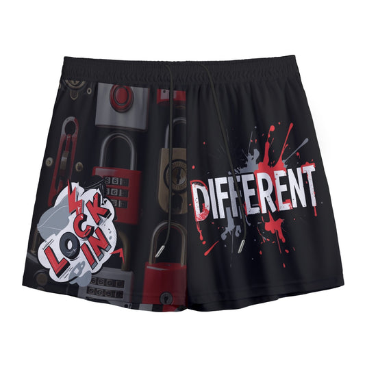 Lock In Different Grind Men's Mesh Sports Shorts for Basketball, Soccer, Rugby, Tennis, and Gym | Lock In. Stand Out. Grind Hard.
Men’s Mesh Sports Shorts for Basketball, Soccer, Rugby, Tennis & Gym