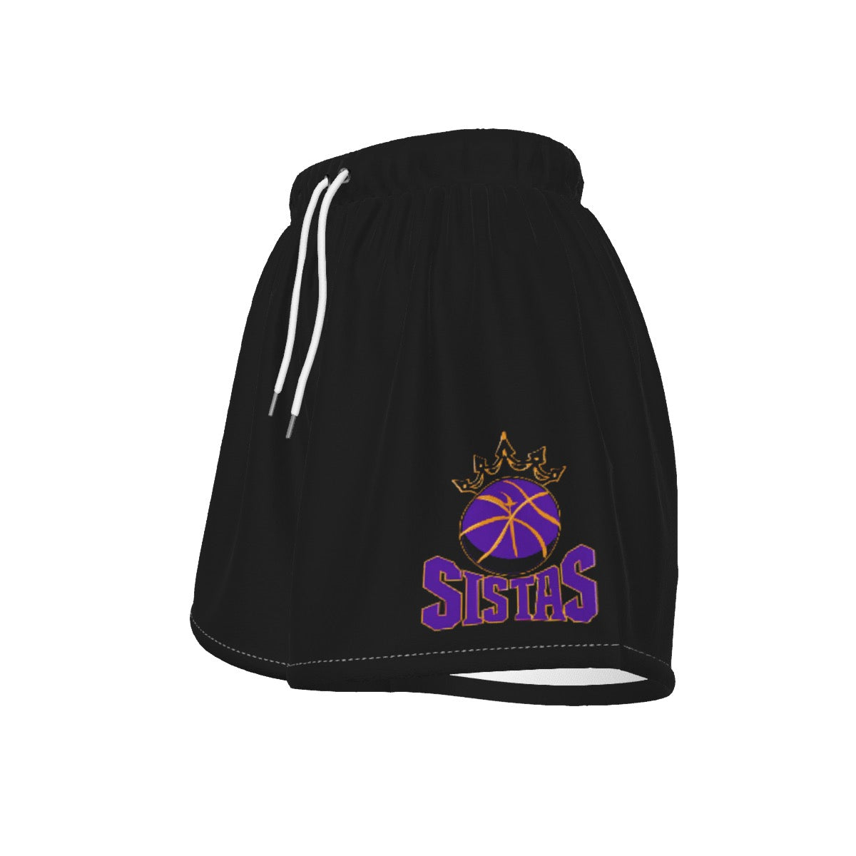 Custom SISTAS Basketball Team Shorts for Players & Supporters | 2025–2026 | Youth/Teen Sizes (Small Logo)