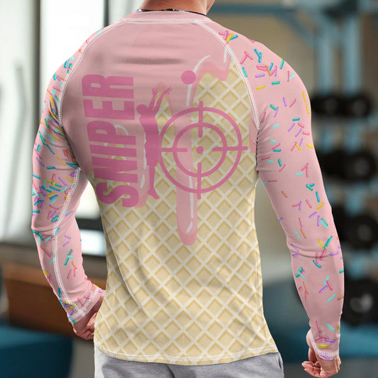Custom Basketball Warehouse Cotton Candy Pink Unisex  Sports Long Sleeve T-Shirt
