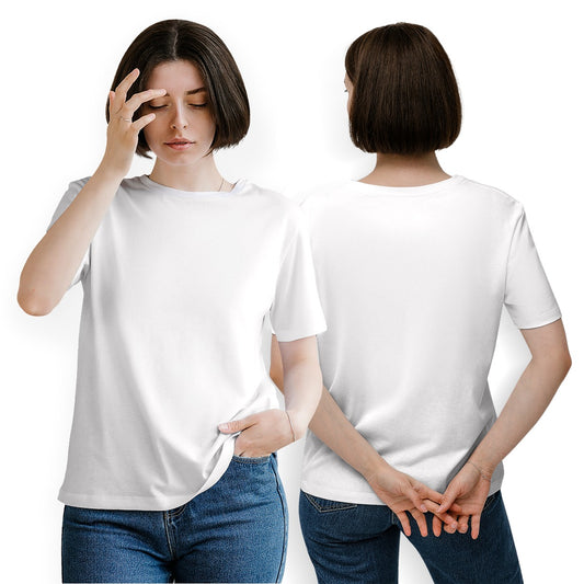 Gemma Minimalist Women's Essential Crew Neck T-Shirt
