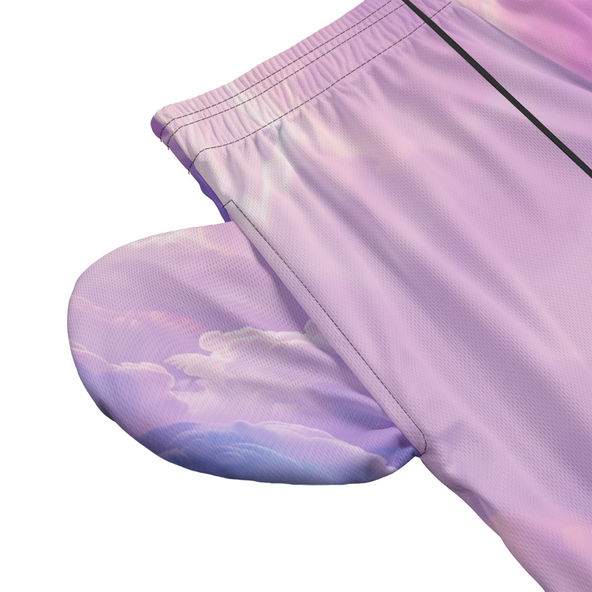 Mighty Clouds Basketball Shorts with Pockets – Breathable Gym & Training Shorts, Unisex Athletic Streetwear, Lightweight Sports Shorts