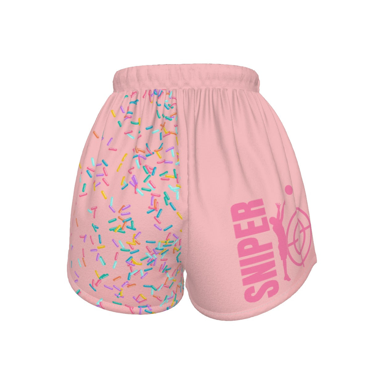 Custom Basketball Warehouse Cotton Candy Pink Ice Cream Drip Basketball Shorts