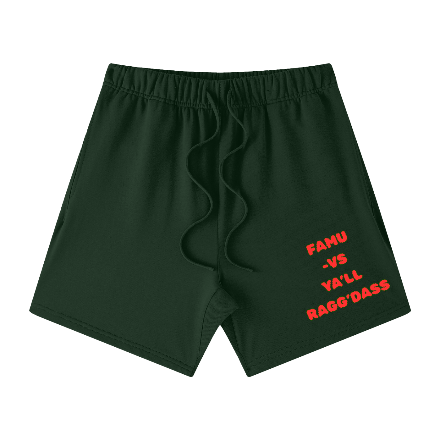 FAMU Shorts Florida A&M University Proud FAMU HBCU FAMU Casual or Gym Unisex Earth Tone Loose Fit Cotton Shorts
