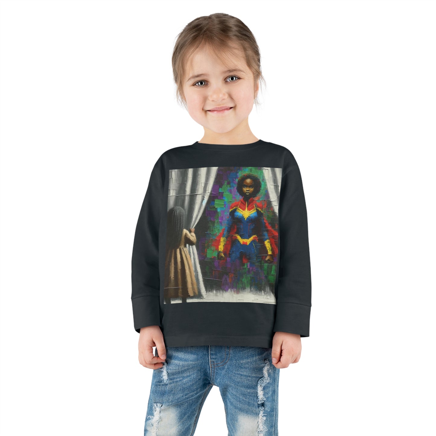 Super Hero Within | Toddler Long Sleeve Tee Shirt