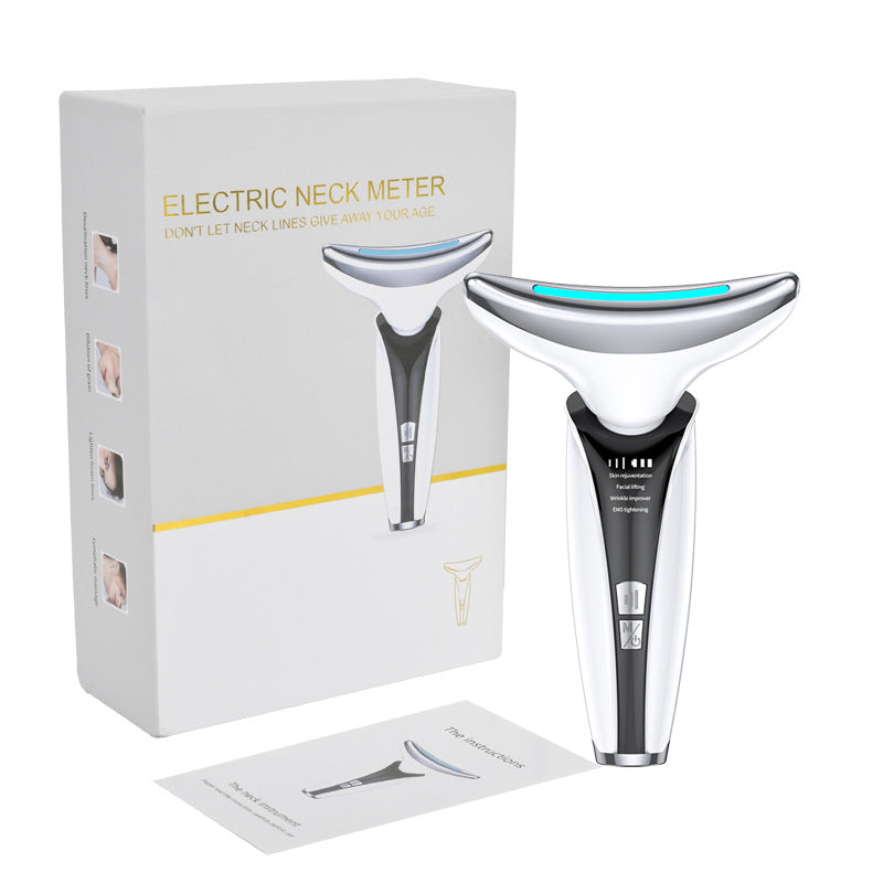 Youthful Wrinkle Reverse Live Skin Rejuvenation Tightening Anti-aging Face Neck Lifting Massager Led Photon Therapy Face And Neck Lifting Device