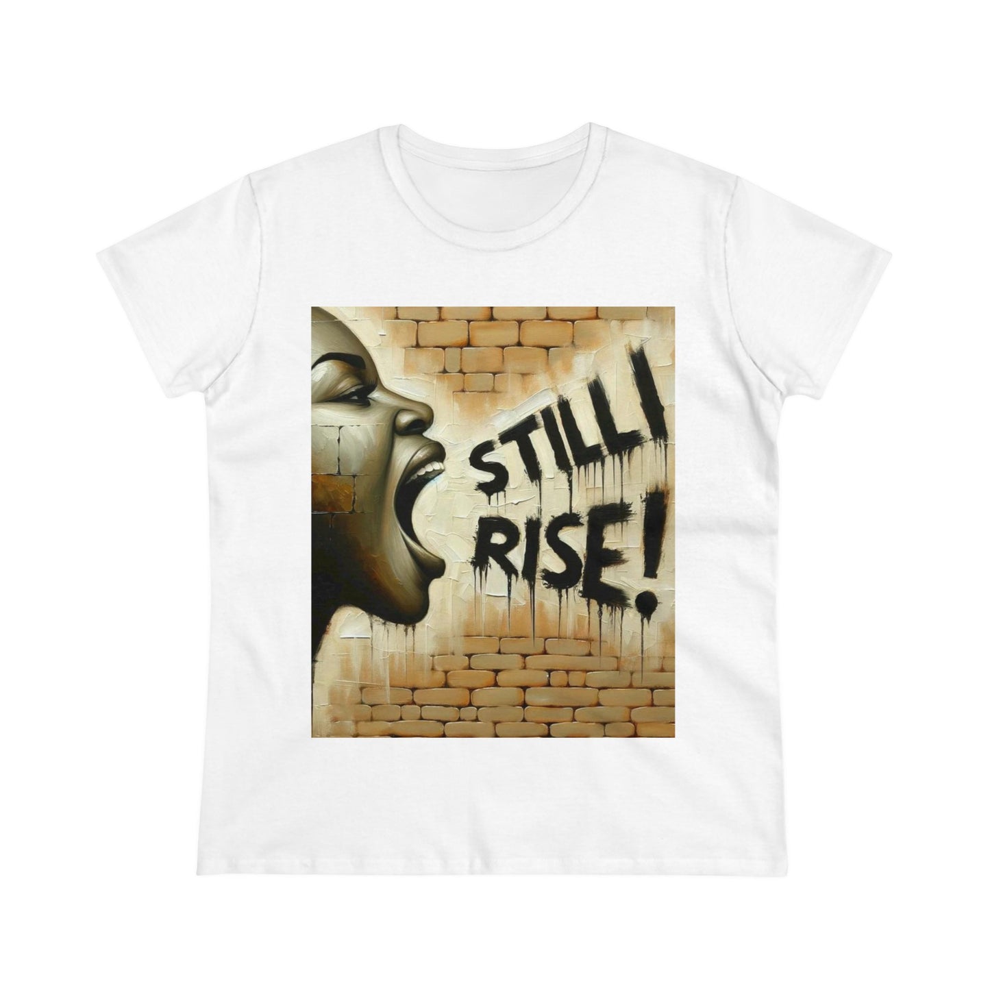 Still I Rise | Black History Shirt | Women's Shirt | Women's Midweight Cotton Tee