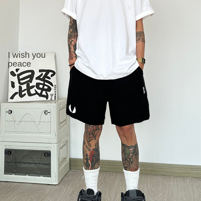 Quick drying breathable sports pants for men's summer training basketball shorts