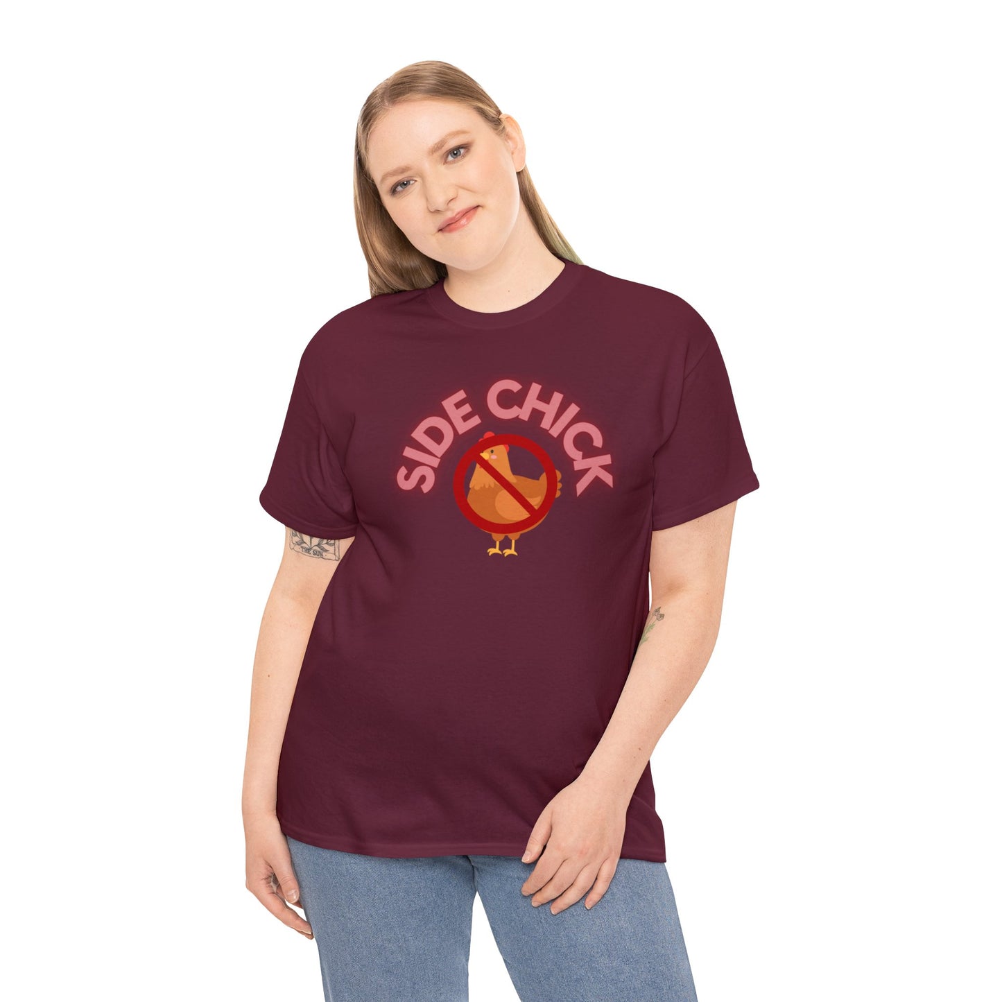 Side Chick Tee, Shirt for side chick, gift for side chick, Shirt for holidays, Prank Shirt, Gag Gift, Parody Shirt