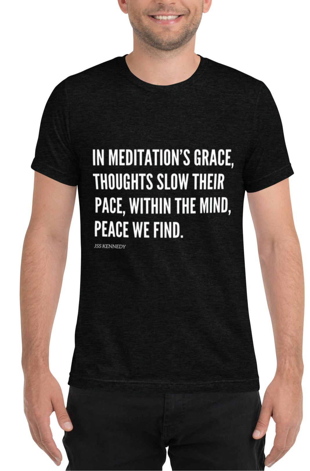 Mighty Lifestyle Meditation Peace of Mind | Short sleeve t-shirt