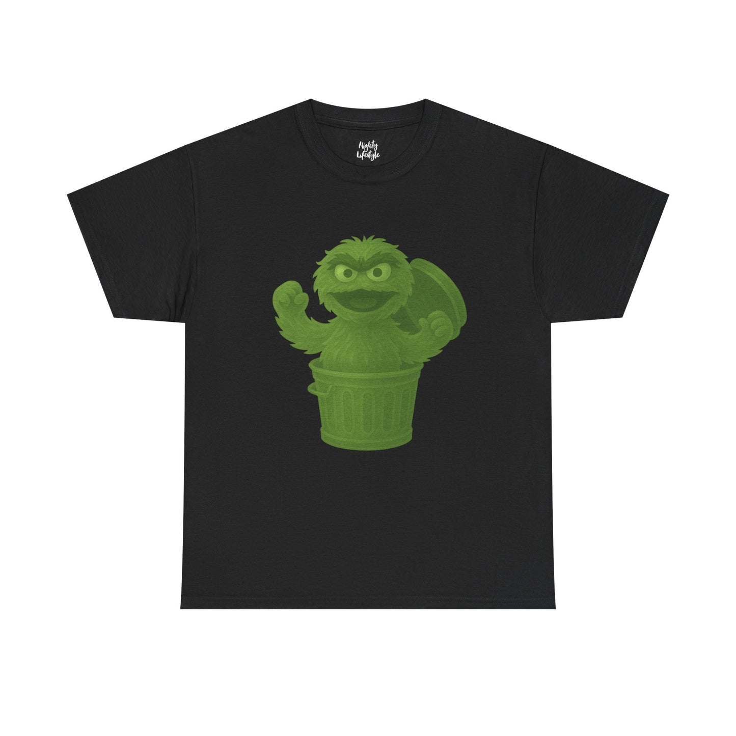 Oscar the Grouch Unisex Tee | Retro Graphic Cotton Shirt for Fans – Sustainable Comfort with Classic Street Vibes | Oscar the Grouch Unisex Tee, Comfy Cotton Graphic Shirt for Fans, Retro Vibes, Perfect for Birthdays, Gift for Friends, Casual Wear