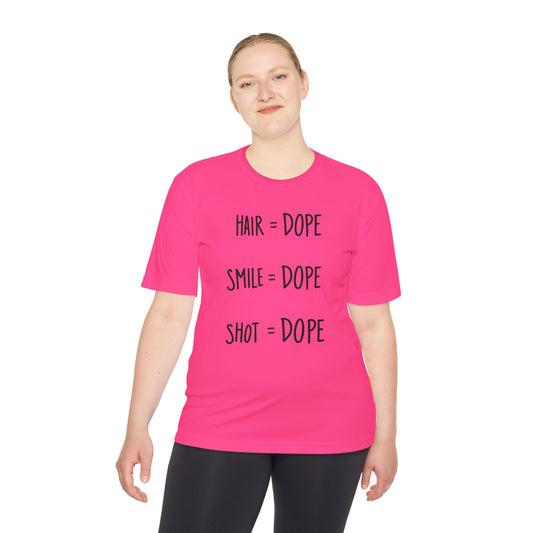 Hair Dope Smile Dope Shot Dope Basketball TShirt Basketball Culture Tee  Unisex Moisture Wicking