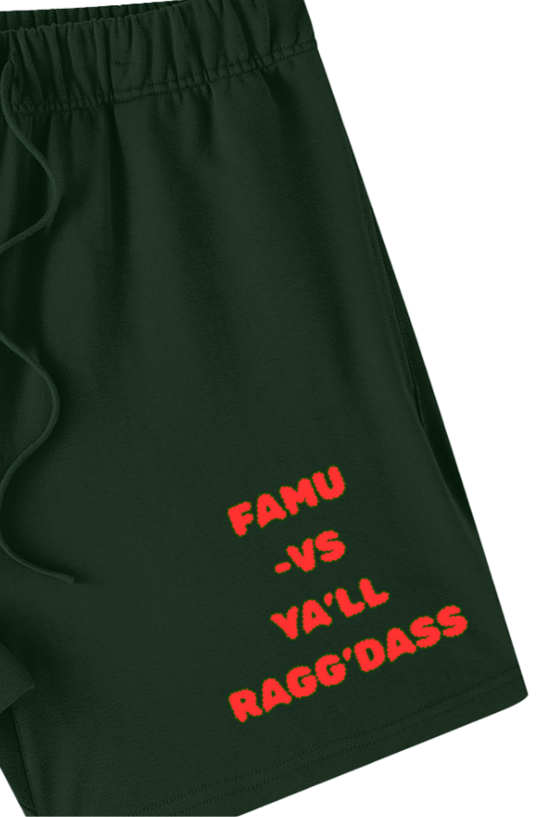 FAMU Shorts Florida A&M University Proud FAMU HBCU FAMU Casual or Gym Unisex Earth Tone Loose Fit Cotton Shorts