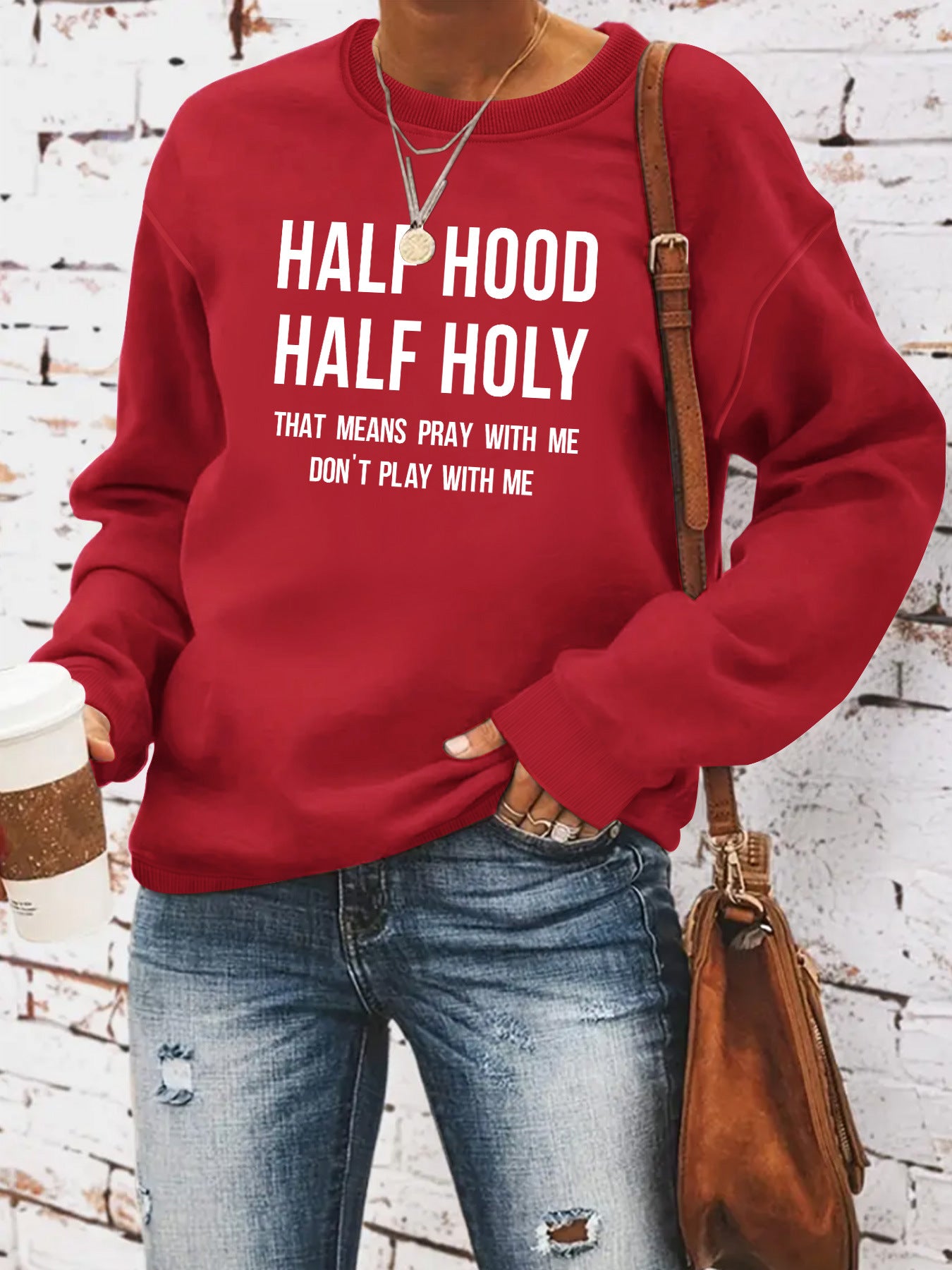 HALF HOOD HALF HOLY hoodie Dont Play With Me