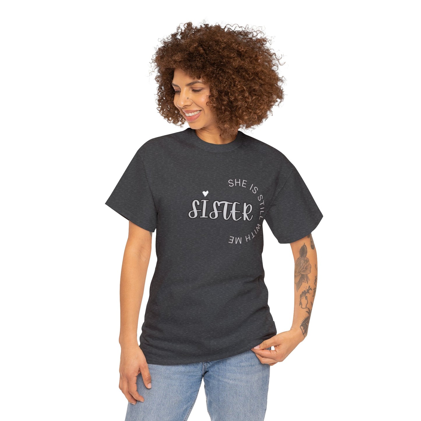 SISTER IN HEAVEN, Honor a deceased sister, Remember a sister, Shirt for someone that misses their sister, Sister