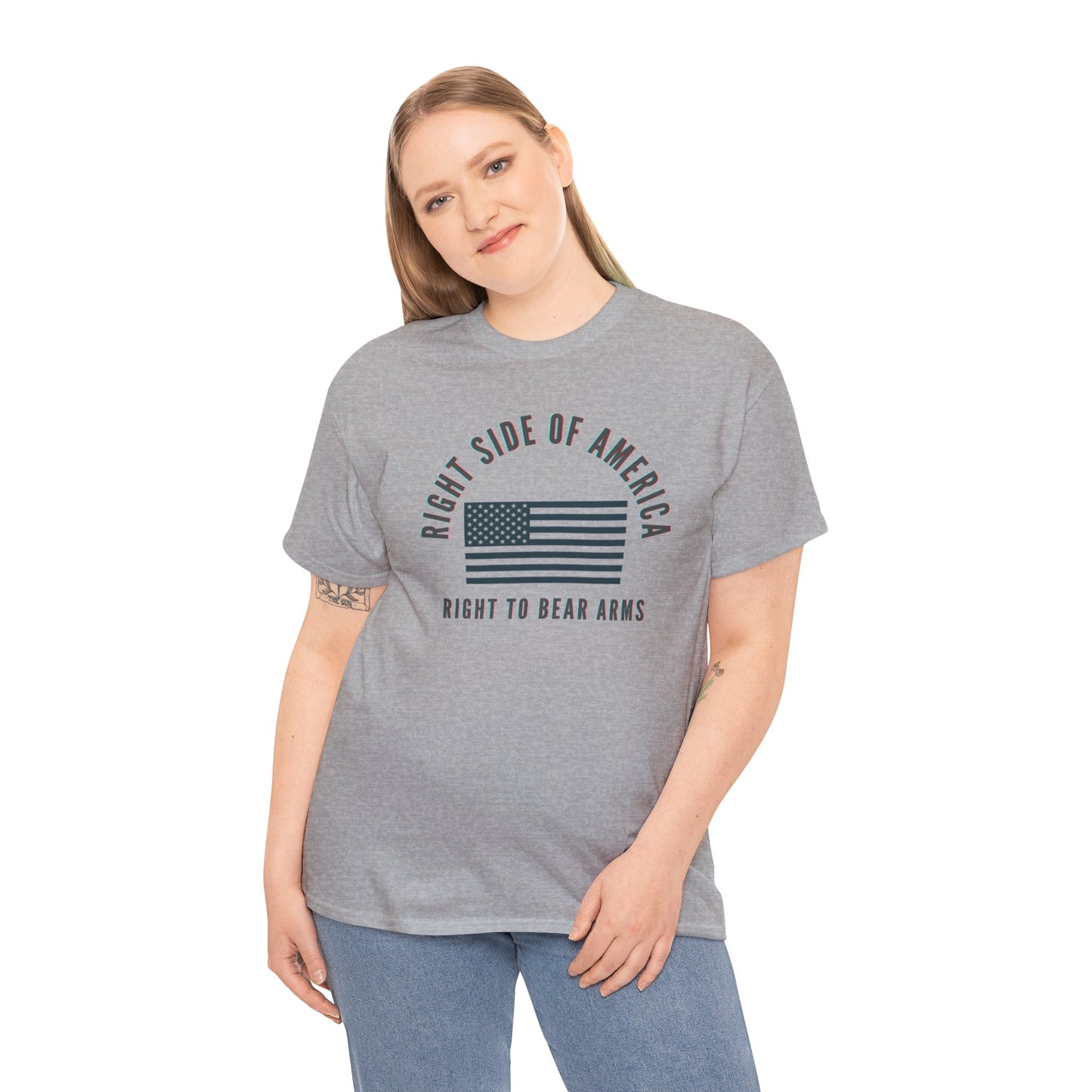 Right Side America Shirt, Patriot Shirt, Veteran's Day, Independence Day, Labor Day