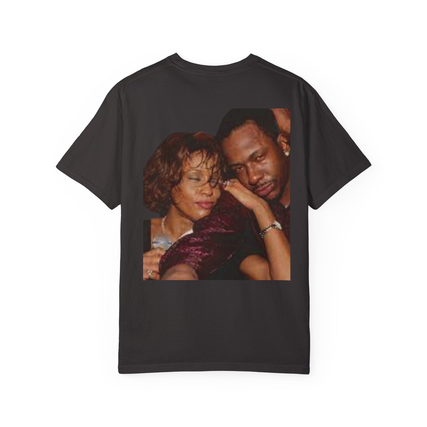 Whitney and Bobby, Bobby and Whitney, Love Story, Hip Hop Love, Unisex Garment-Dyed T-shirt