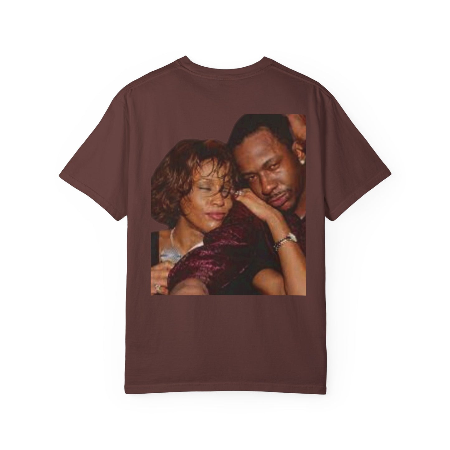 Whitney and Bobby, Bobby and Whitney, Love Story, Hip Hop Love, Unisex Garment-Dyed T-shirt