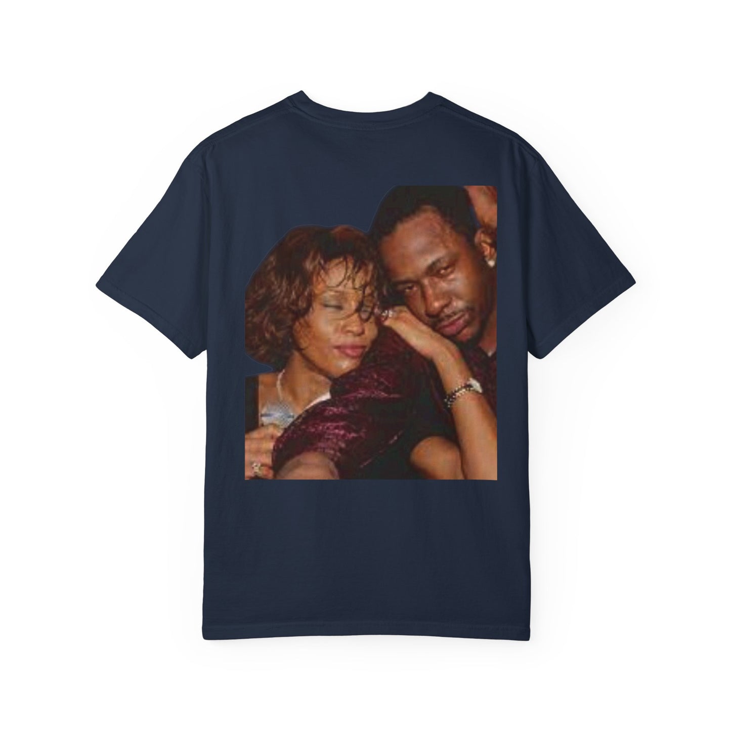 Whitney and Bobby, Bobby and Whitney, Love Story, Hip Hop Love, Unisex Garment-Dyed T-shirt