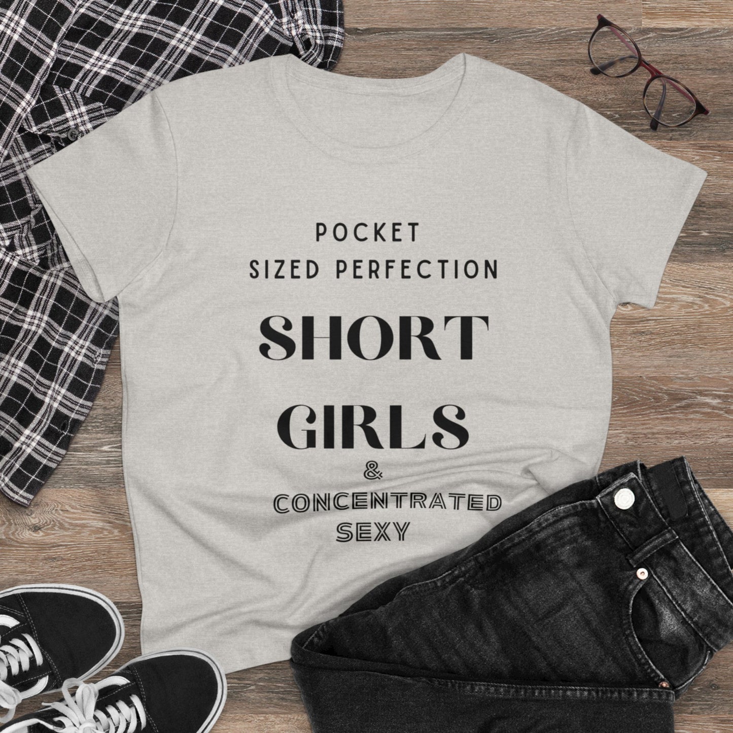 Short Girls Shirt | Women's Midweight Cotton Tee