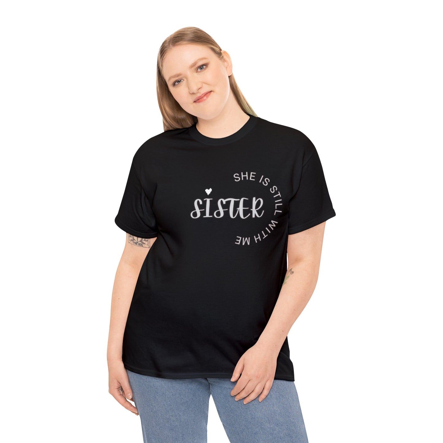 SISTER IN HEAVEN, Honor a deceased sister, Remember a sister, Shirt for someone that misses their sister, Sister