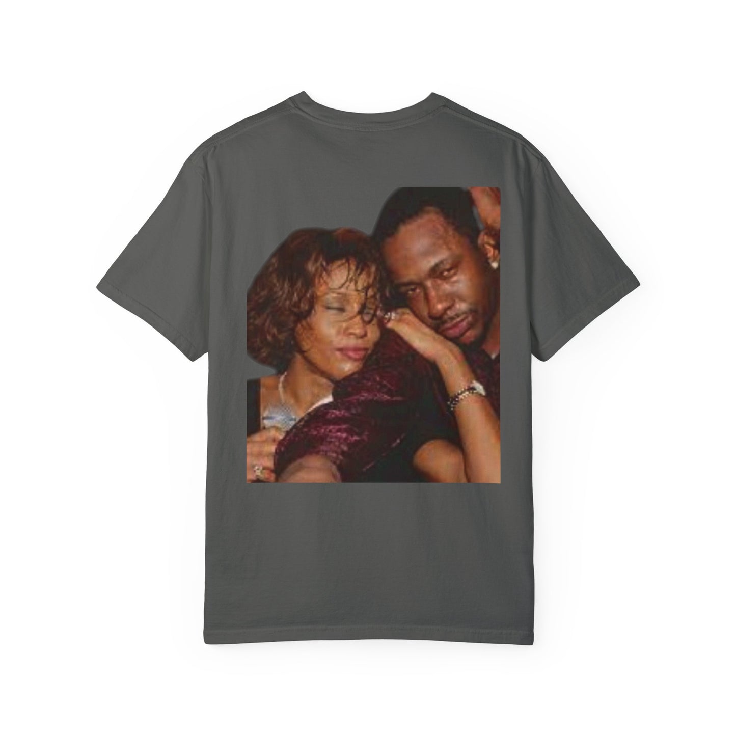 Whitney and Bobby, Bobby and Whitney, Love Story, Hip Hop Love, Unisex Garment-Dyed T-shirt