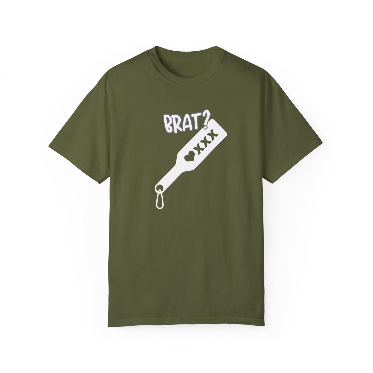 Brat, Brat Shirt, Sub_Dom Tee, Unisex Garment - Dyed T-shirt - Mighty Lifestyle
