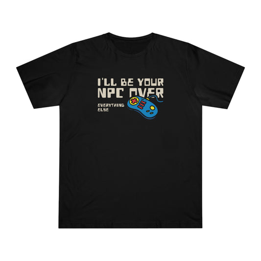 NPC Shirt, NPC Tee, Virtual Reality Tee, Unisex Deluxe T-shirt