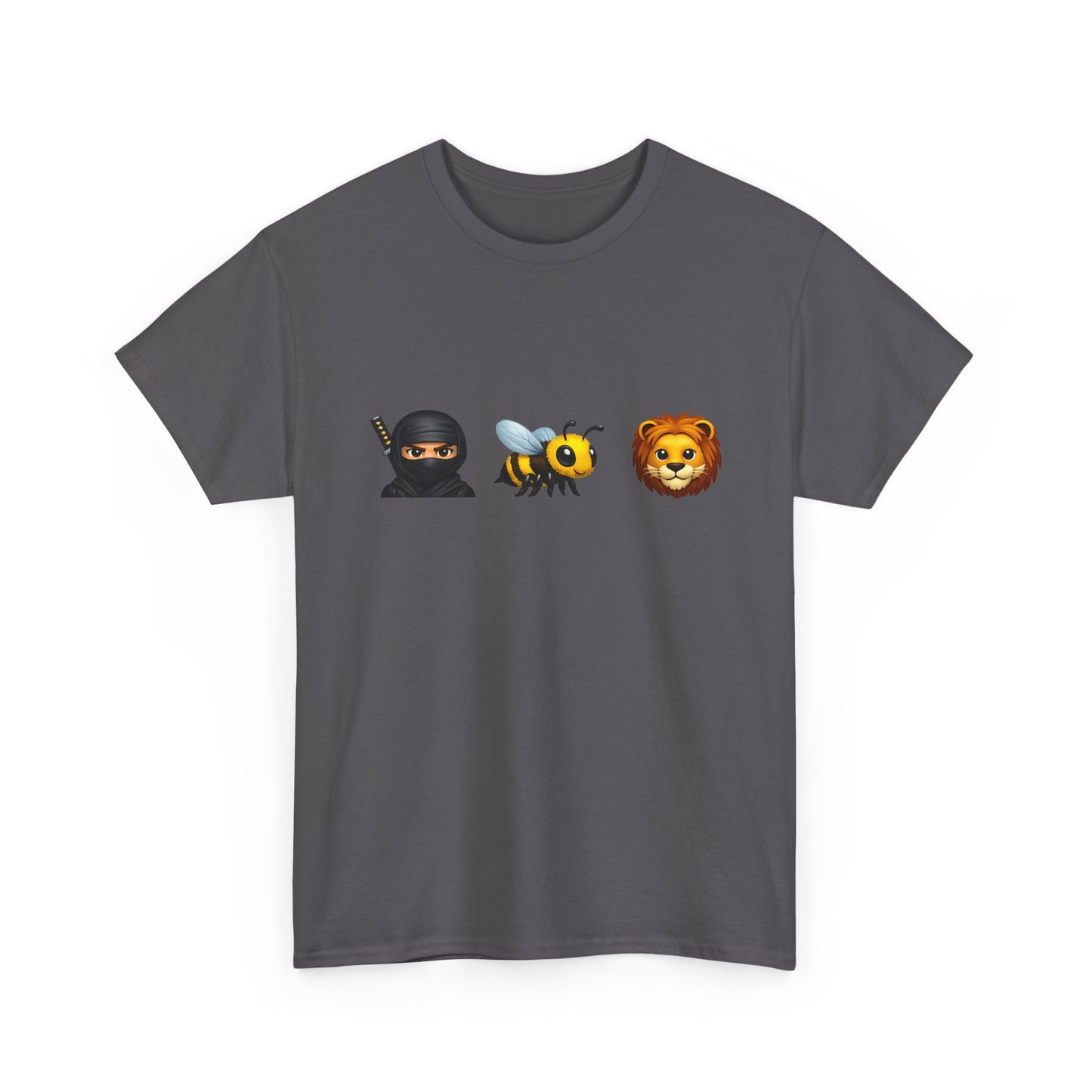 Ninjas Be Lyin' Emoji Tee — Ninja • Bee • Lion Graphic T-Shirt