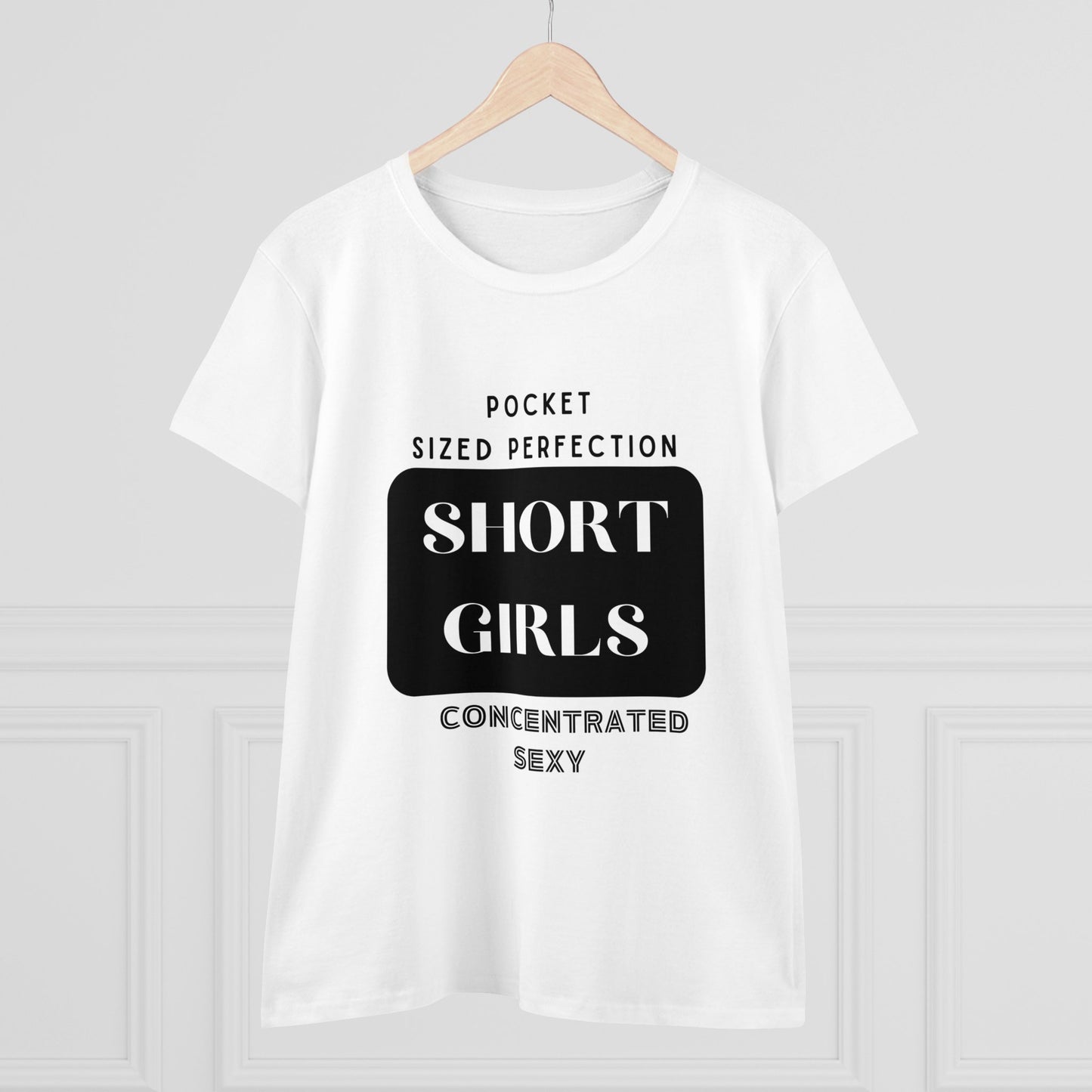 Short Girls Bold Shirt | Women's Midweight Cotton Tee