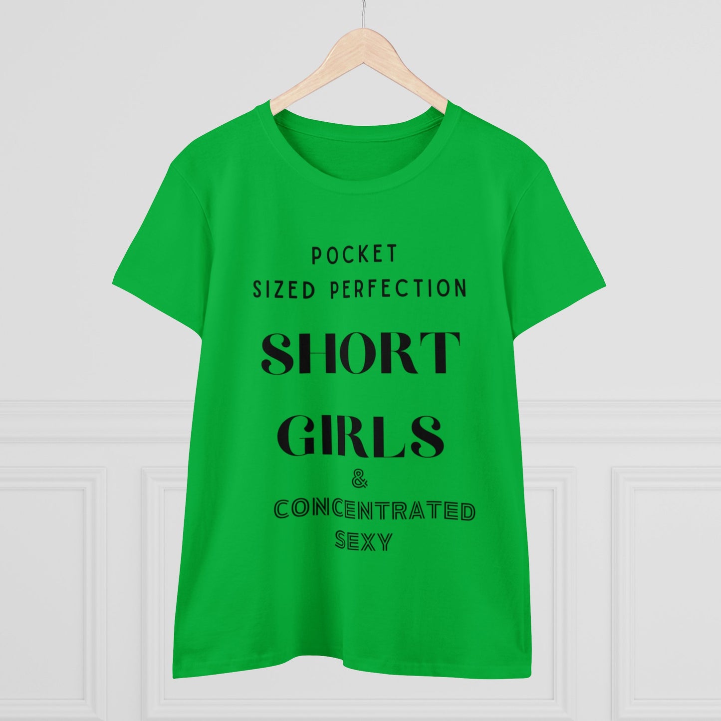 Short Girls Shirt | Women's Midweight Cotton Tee