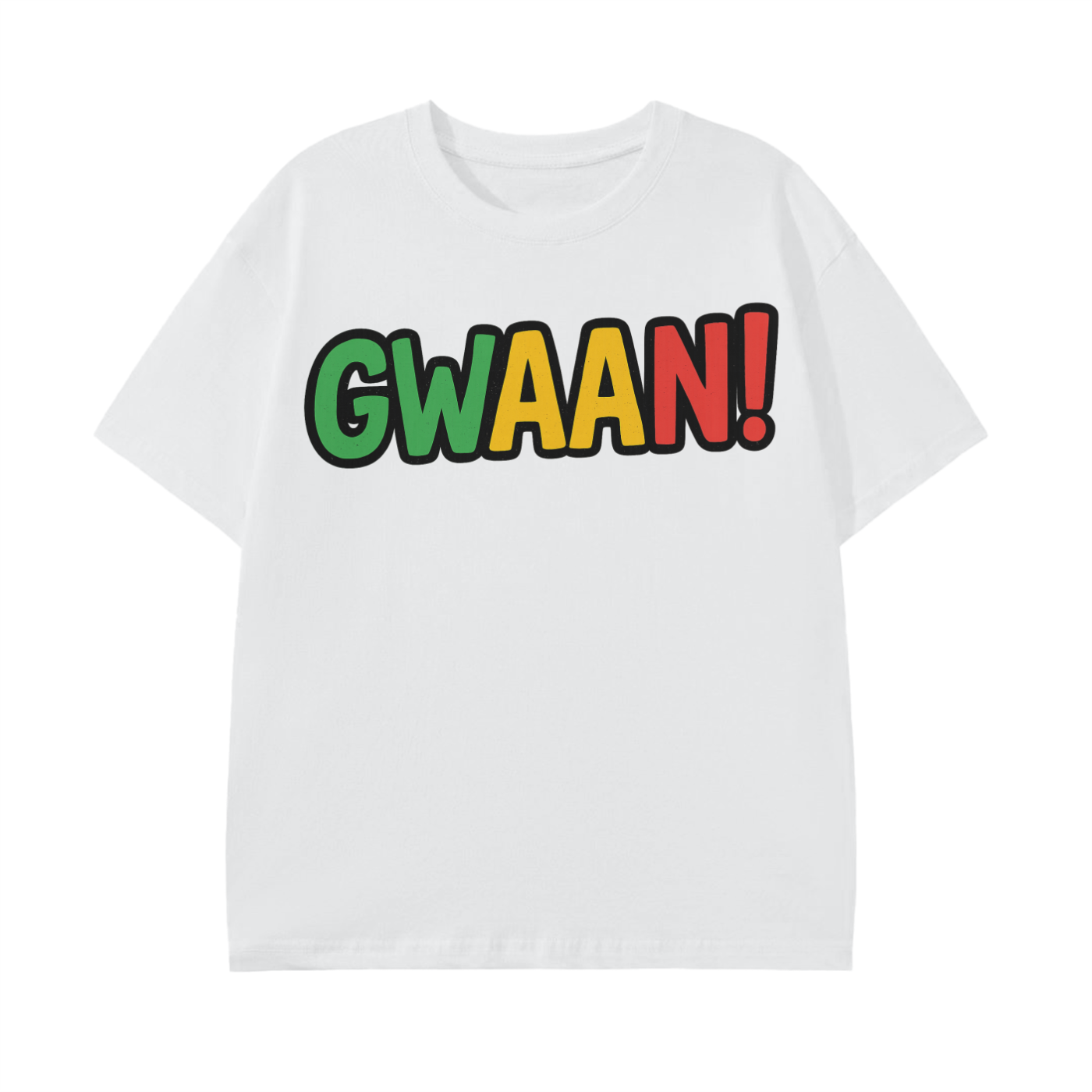 GWAAN! Jamaican Patois Tee – Bold Island Vibes Unisex T-Shirt
 Classic Jamaican Slang TShirt