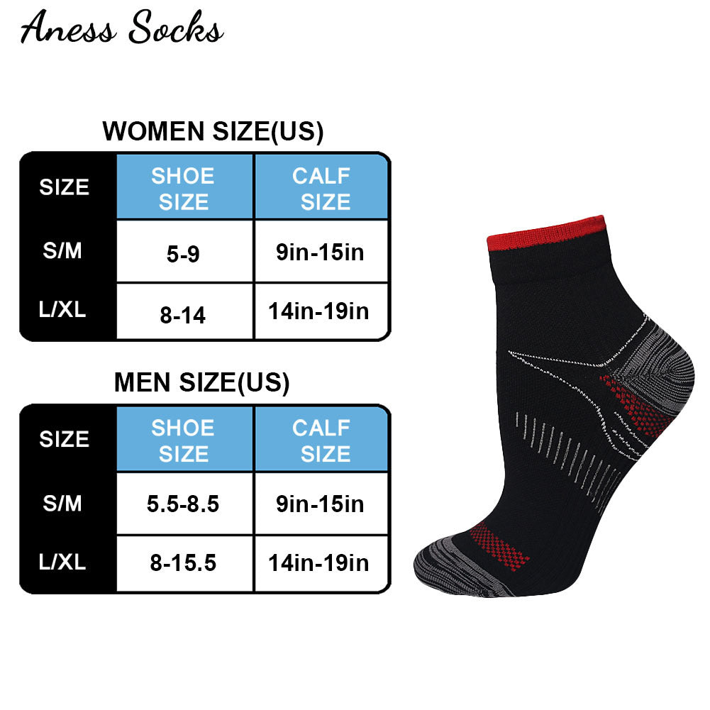 Unisex Compression Socks | Men And Women Compression Socks Running Compression Socks Plantar Fascia Compression Socks Sports Socks