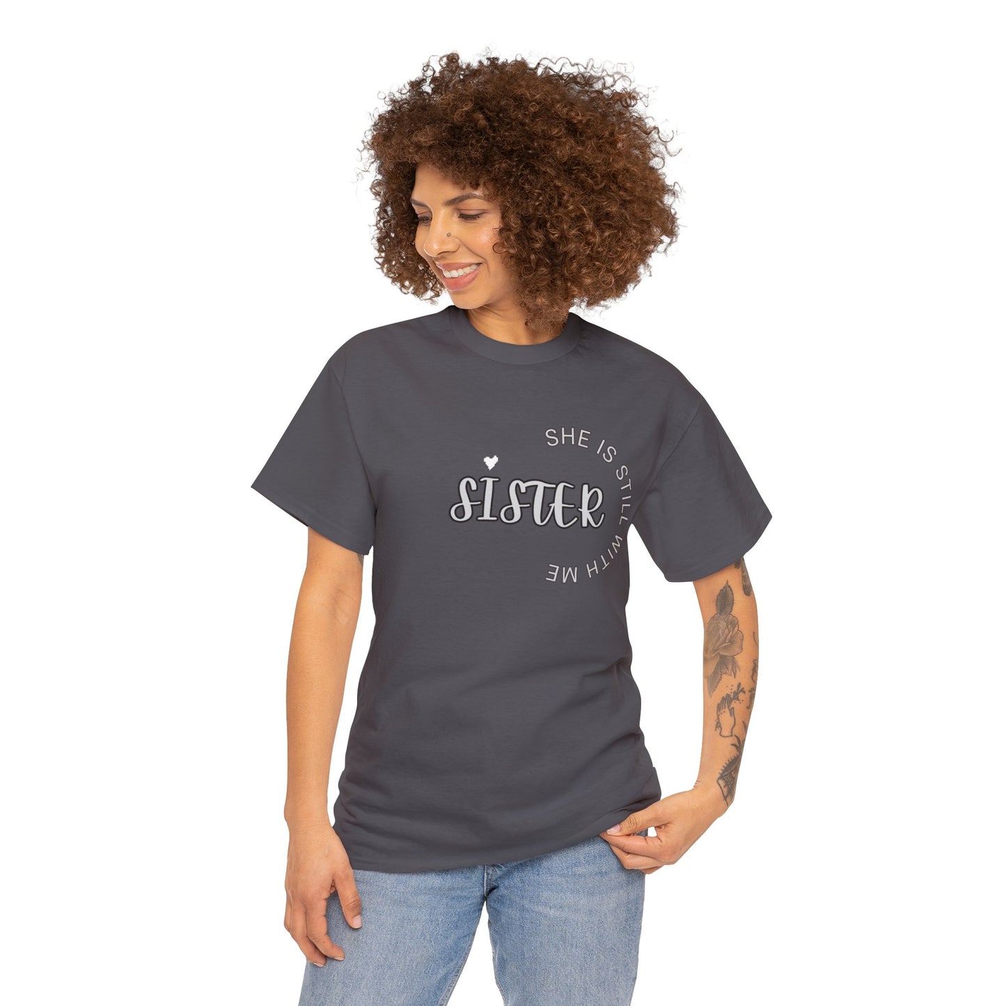 SISTER IN HEAVEN, Honor a deceased sister, Remember a sister, Shirt for someone that misses their sister, Sister