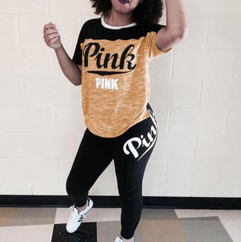 Pink Casual Set | Women’s Two-Piece Lounge Set – Breathable, Lightweight, and Effortlessly Chic