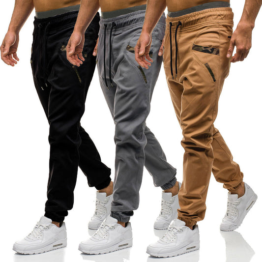 Emmanuel Men’s Slim Fit Joggers – Cotton Blend Workout Sweatpants, Gym & Streetwear Fitness Pants, Casual Skinny Tracksuit Trousers for Men (S–2XL)| Men Gyms Pure color Pants Joggers Fitness Casual Long Pants Men Workout Skinny Sweatpants Jogger
