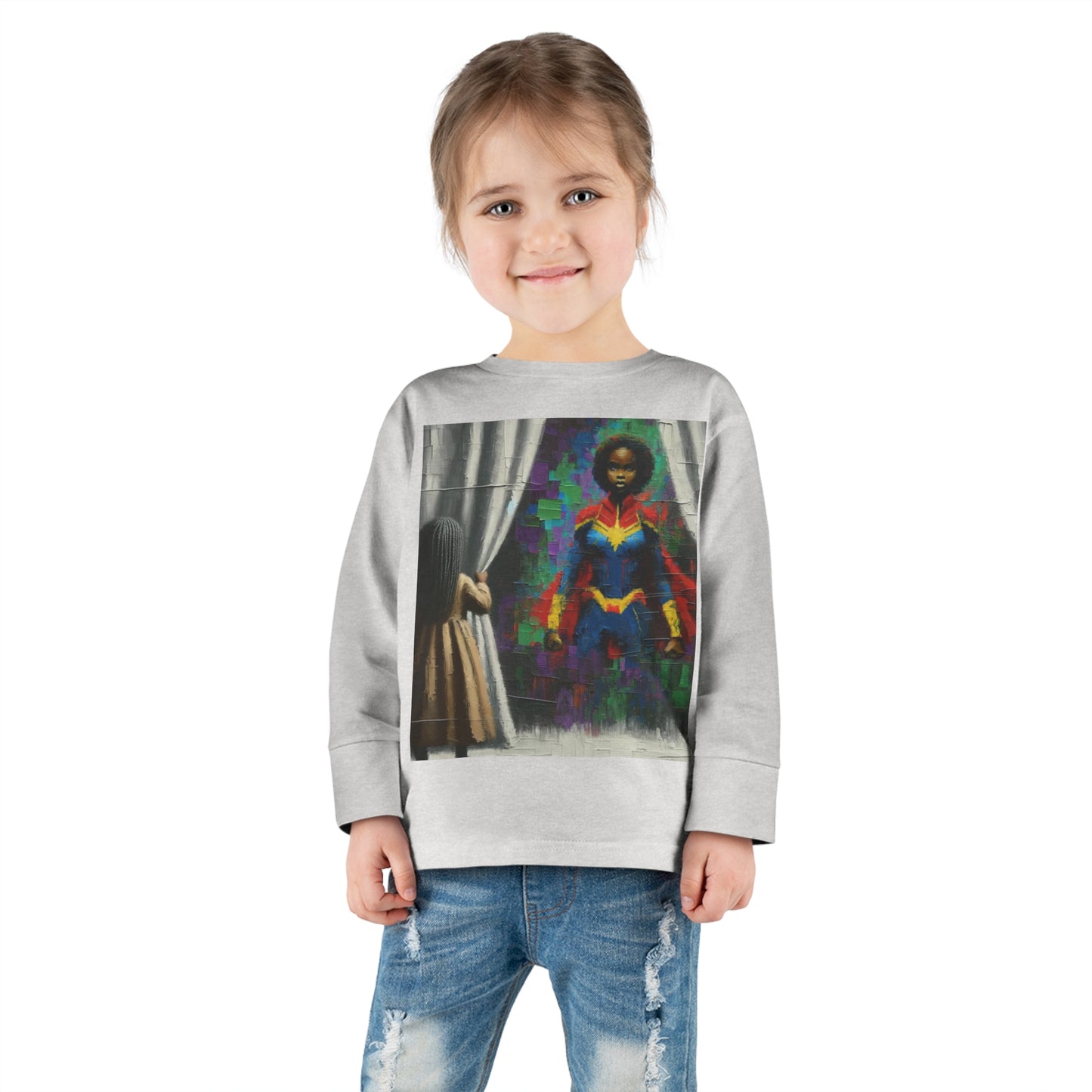 Super Hero Within | Toddler Long Sleeve Tee Shirt