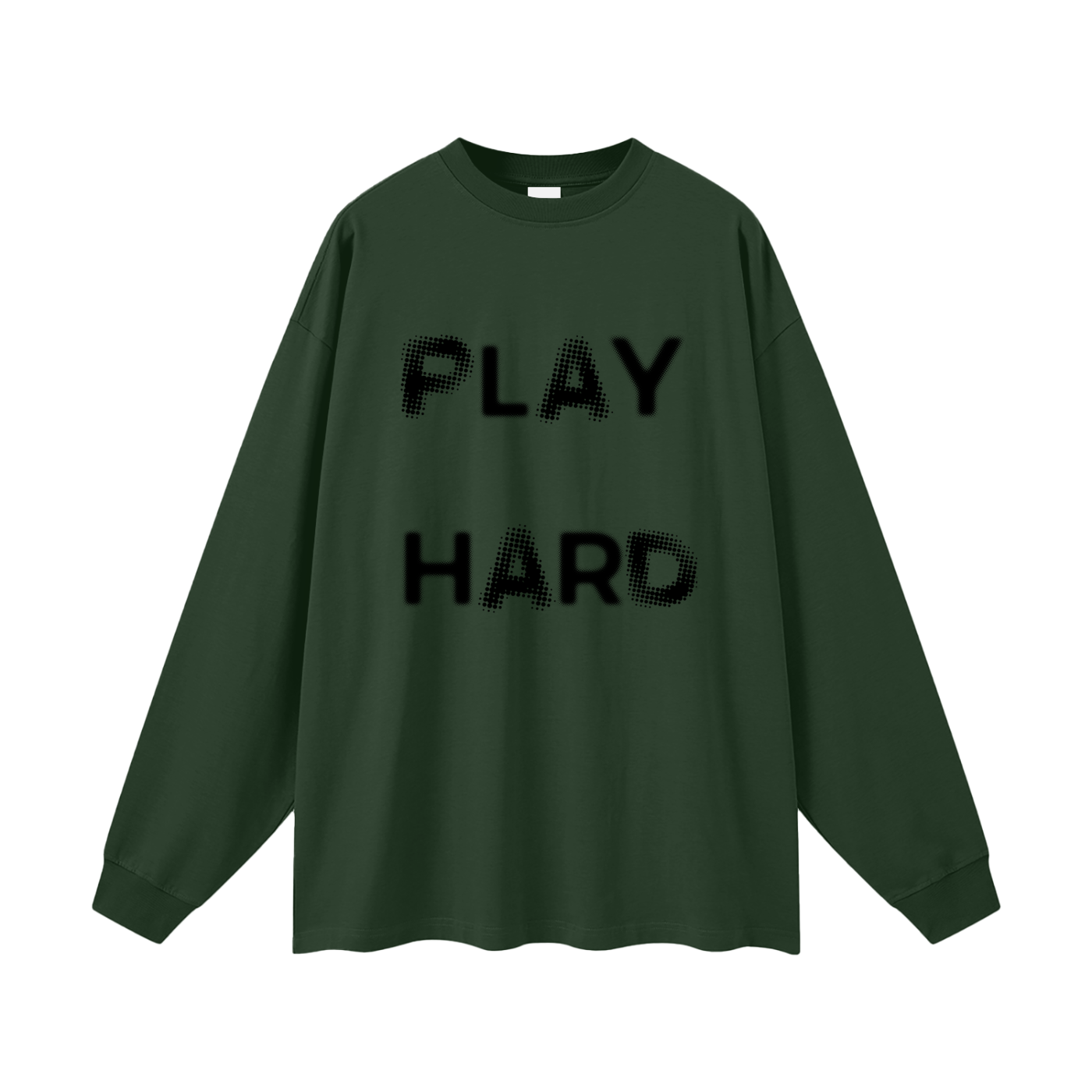 Play Hard Oversized Unisex Long Sleeve T-Shirt