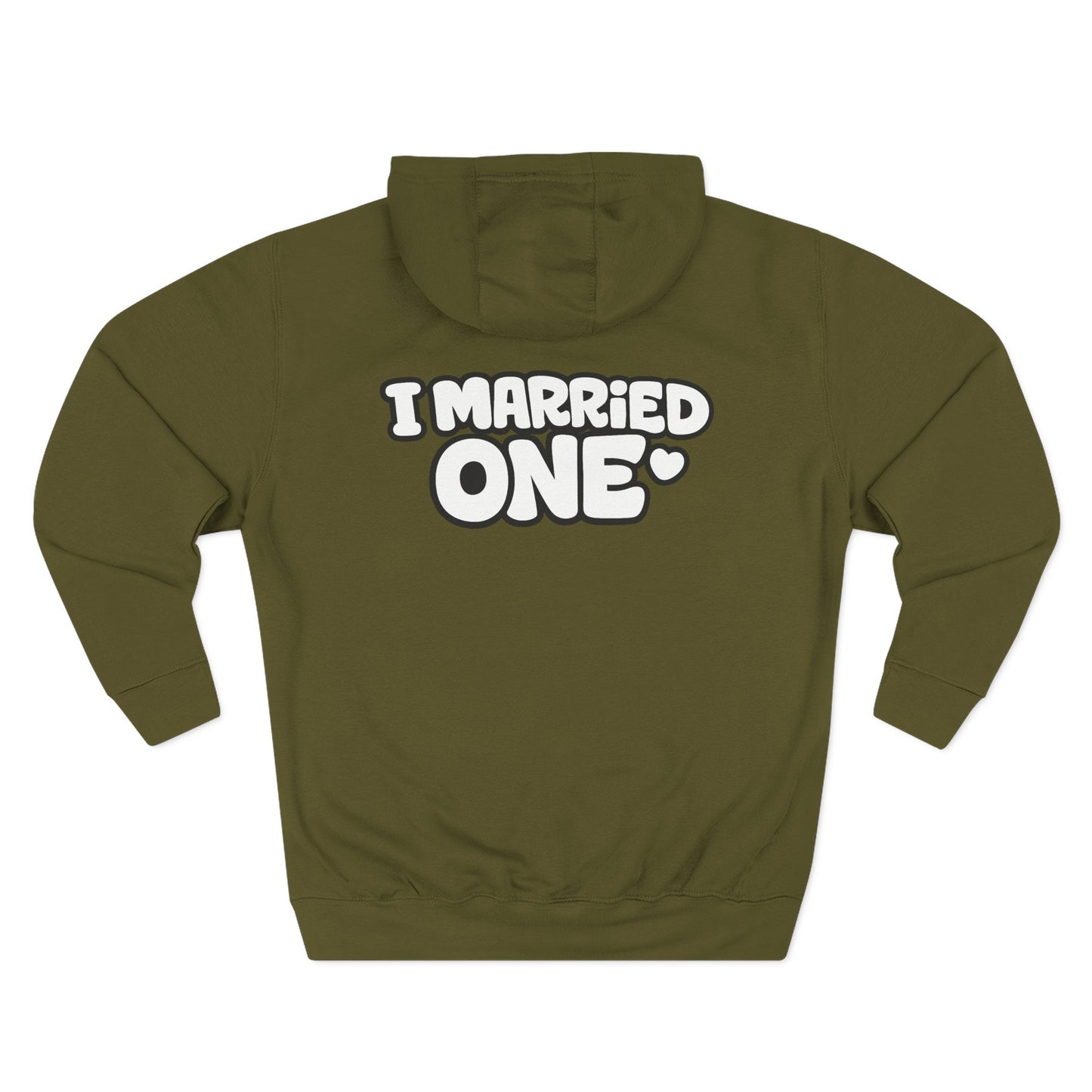 I Love Weird Women Hoodie – Funny Marriage Quote Pullover Cozy Fleece Graphic Hoodie Hoodie - "I Love Weird Women" / "I Married One" Graphic Pullover
