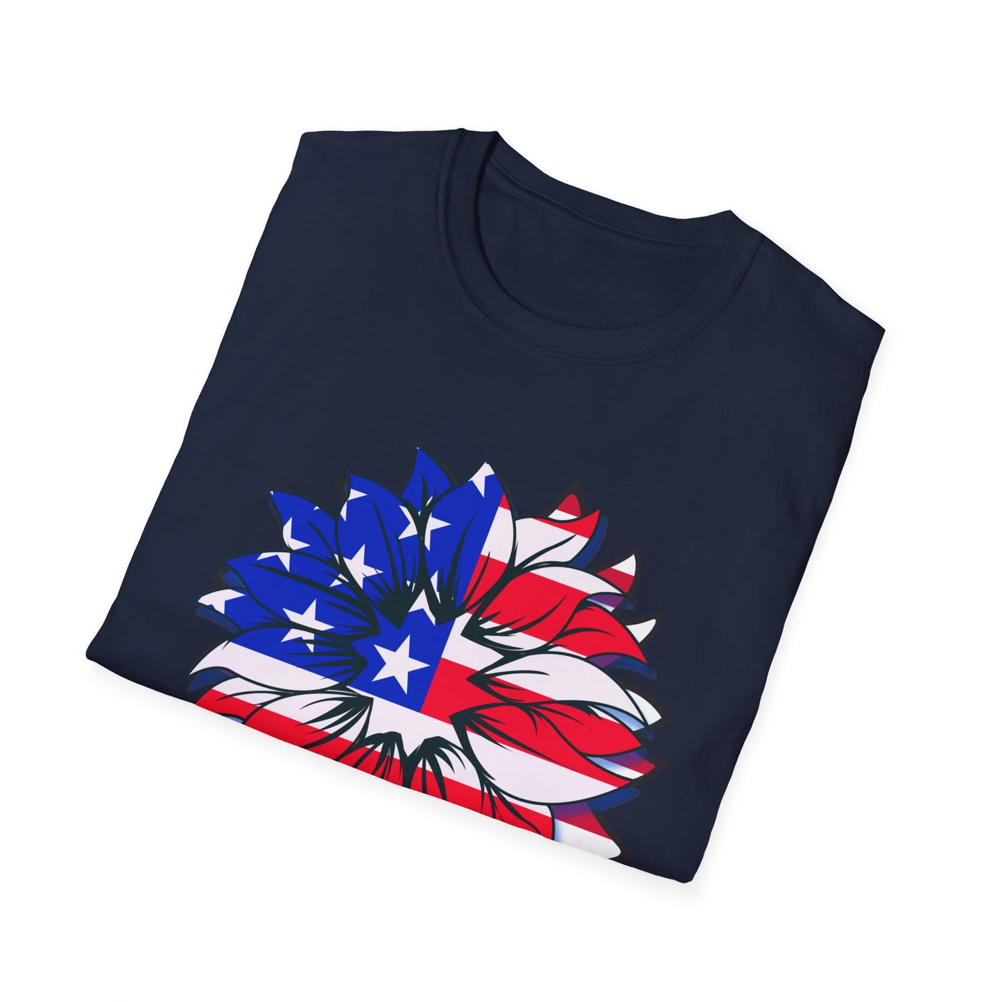 SUNFLOWER US FLAG, Sunflower American Patriot, American History, American Legacy, Patriot Shirt