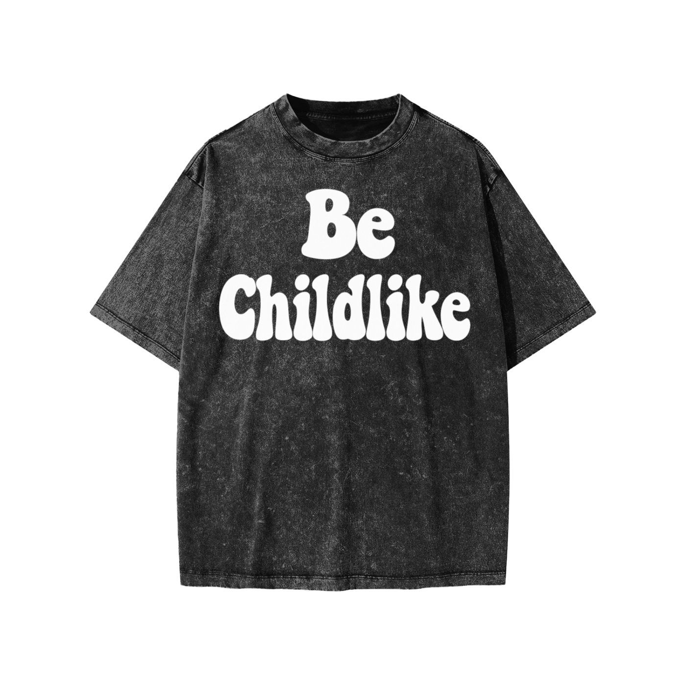 Be Childlike Pray More Faith Based Apparel Snow Washed Kids' T-shirt | Christian shirts for boy, Christian shirts for girls, casual trendy Christian shirts, faith based graphic tees, Christian apparel for everyday wear, Yeshua Jesus Saves