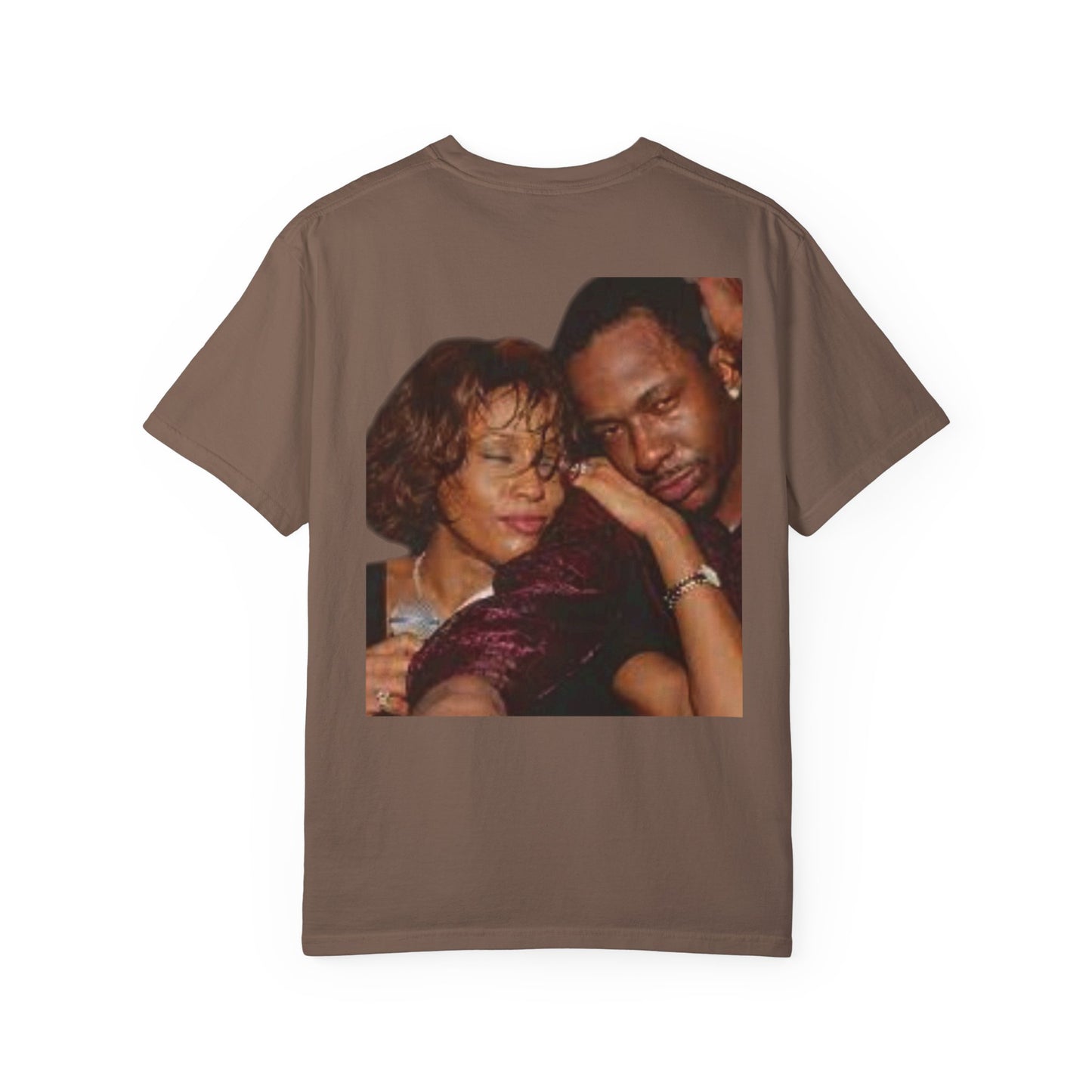 Whitney and Bobby, Bobby and Whitney, Love Story, Hip Hop Love, Unisex Garment-Dyed T-shirt